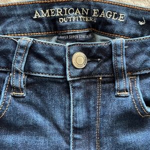 American Eagle Outfitters SUPER STRETCH X Dark Wash Jegging
